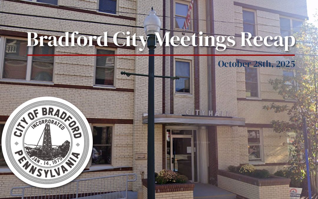 Bradford City Council Meeting Recap – October 28, 2025
