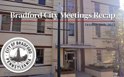 Bradford City Council Meeting Recap – October 28, 2025