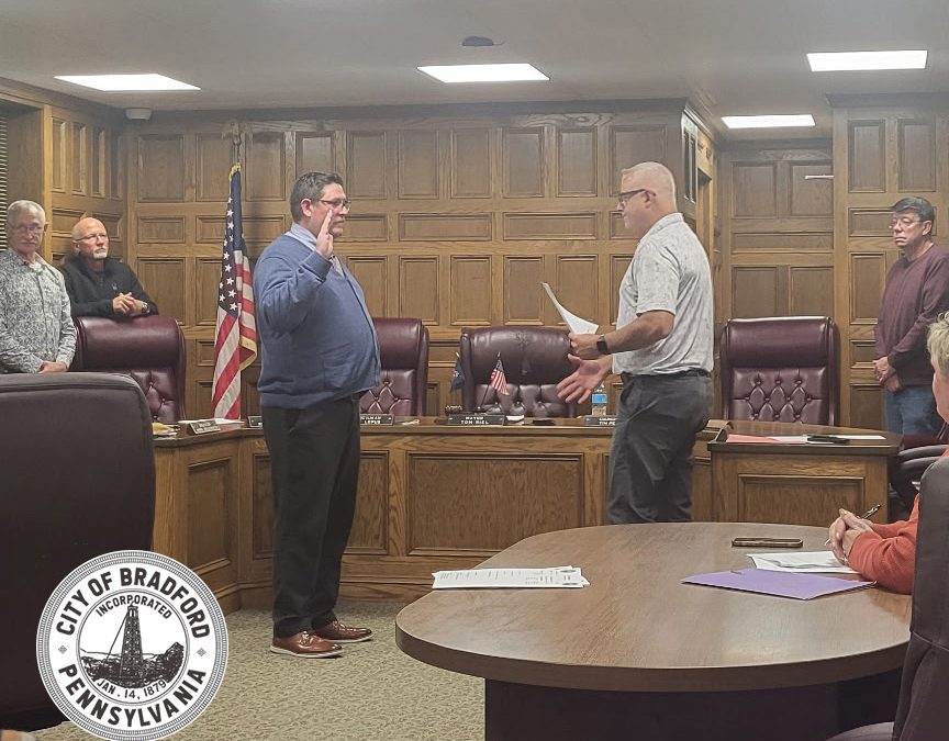 Mark Young Officially Sworn In to Bradford City Council